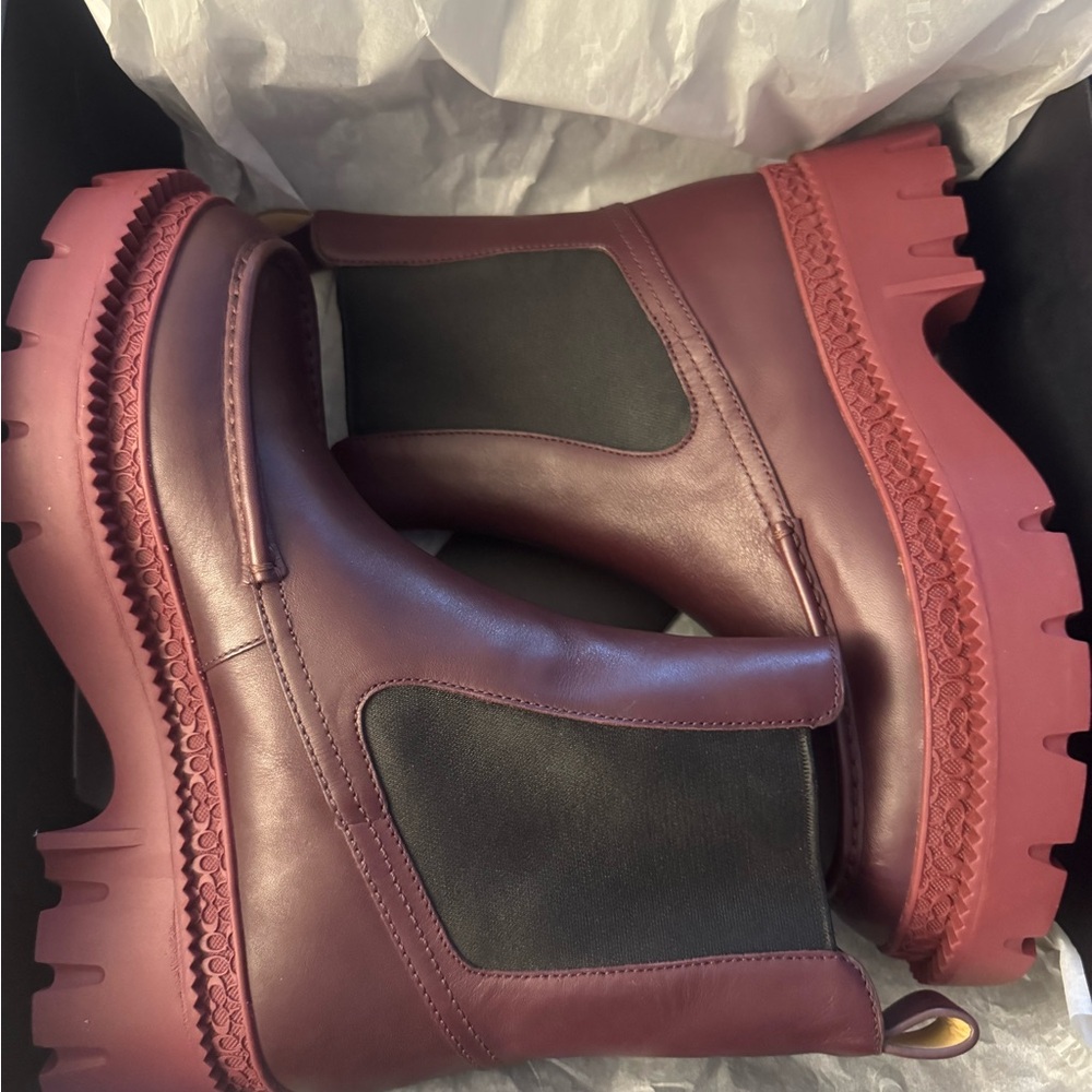 Coach Joey Leather Bootie NWT Size 8